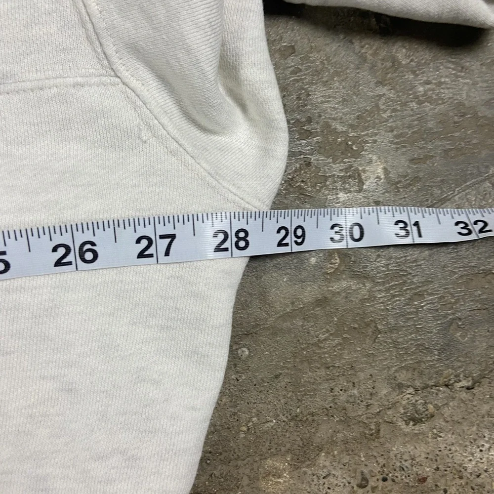 Vintage 90s Patagonia 1/4 Zip Fleece Size XL White Mock Neck Pullover Hiking